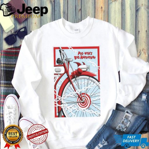 Official pee wee’s Big Adventure Poster shirt