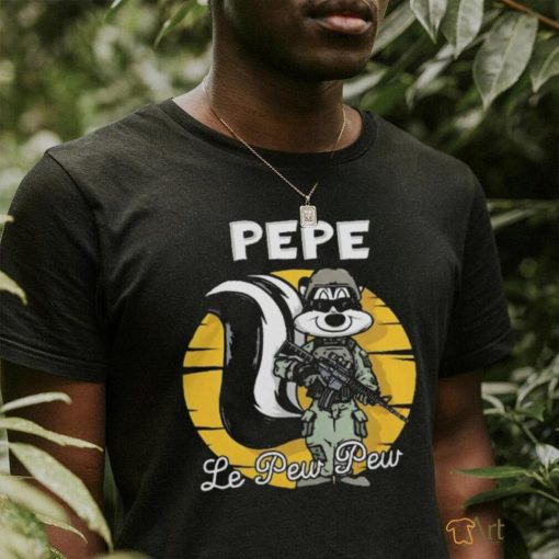 Official pepe Le Pew Pew T shirt