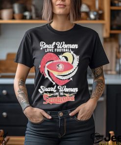 Official real Women Love Football Smart Women Love The Seminoles T Shirt