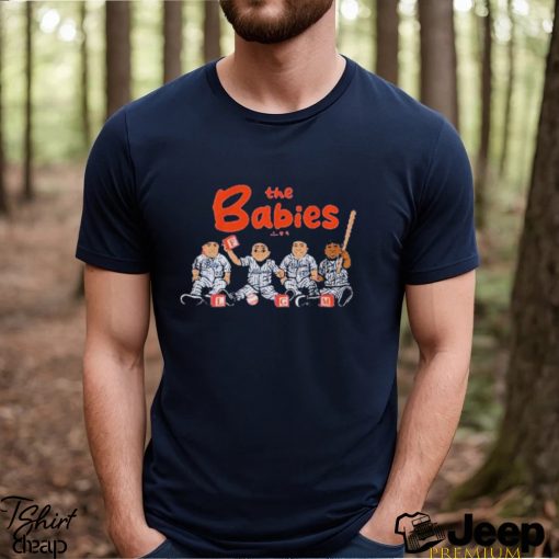 Official ronny mauricio brett baty francisco álvarez & mark vientos the babies shirt