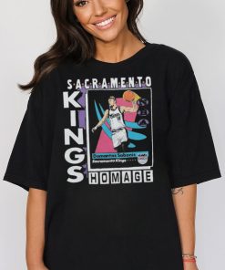 Official sacramento Kings Trading Card Domantas Sabonis Shirt