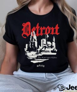 Official sana detroit store distressed 3d detroit shirt