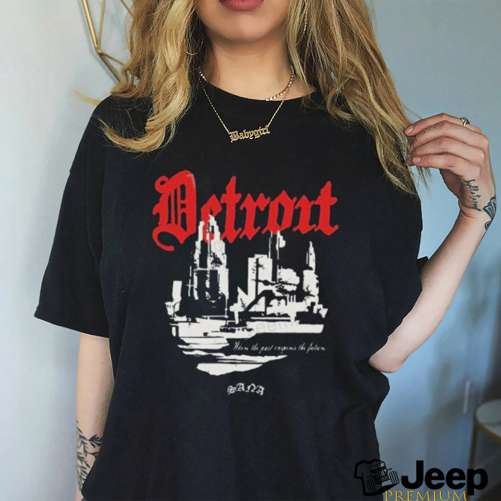 Sana detroit store distressed 3d detroit shirt, hoodie, longsleeve