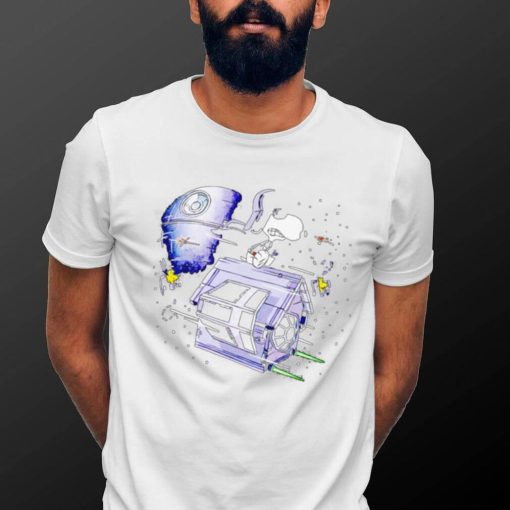 Official snoopy Death Star T shirt