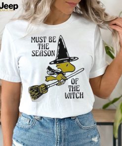 Official snoopy Must be the season of the witch shirt