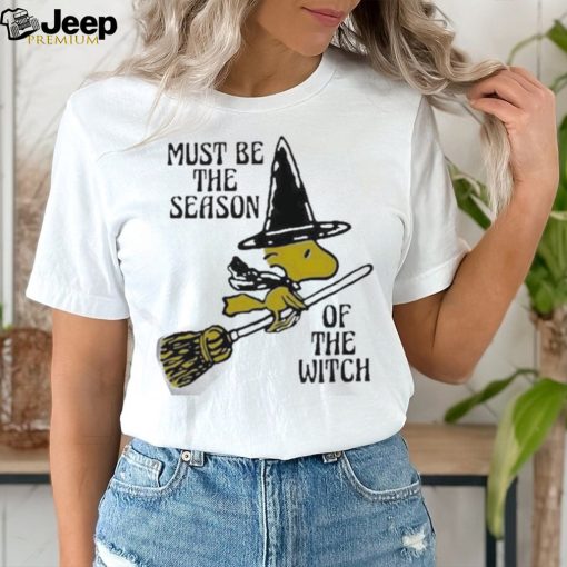 Official snoopy Must be the season of the witch shirt