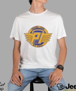 Official st Paul Flying Pearl Jam logo shirt