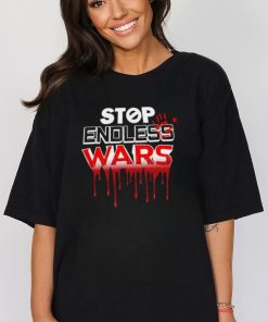 Official stop endless wars shirt