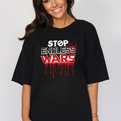 Official stop endless wars shirt