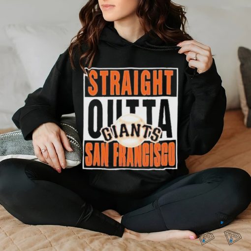 Official straight Outta San Francisco Giants T Shirt