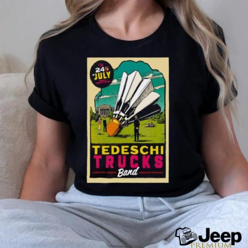 Official tedeschi Trucks Band Tour 2023 Kansas City, MO Poster Shirt