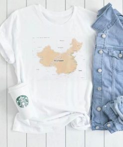 Official terrible Maps Map Of West Taiwan shirt