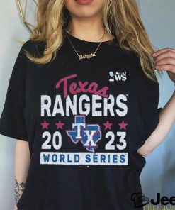 Official texas Rangers 2023 World Series Participant Knuckle Ball Shirt