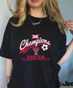 Official texas Tech Red Raiders 2023 Big 12 Women’s Soccer Regular Season Champions Shirt