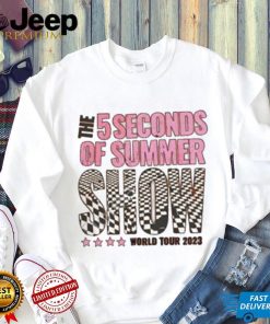 Official the 5 Seconds Of Summer Show World Tour 2023 T Shirt