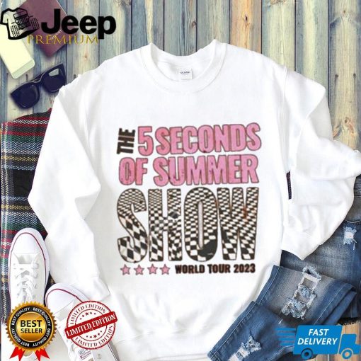 Official the 5 Seconds Of Summer Show World Tour 2023 T Shirt