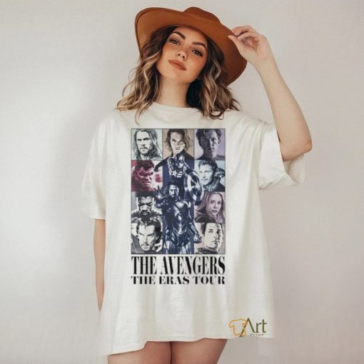 Official the Avengers The Eras Tour T Shirts