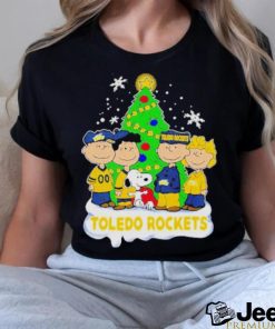 Official the Peanuts Characters Toledo Rockets Merry Christmas Shirt