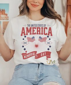 Official the United States Of America Since 1868 Memorial Day Weekend shirt