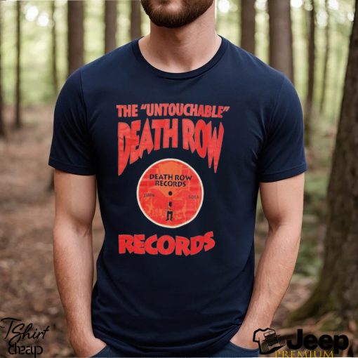 Official the Untouchable Death Row Records T Shirt Small Black Dr Dre Snoop Dogg Shirt