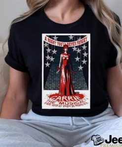 Official the mooore theater carrie the musical carrie the musical poster shirt