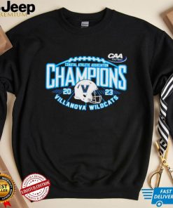 Official villanova Wildcats 2023 Champions Coastal Athletic Association Football Shirt