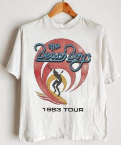 Official vintage 80s the beach boys 1983 tour band shirt