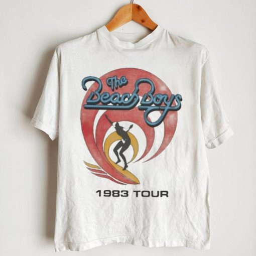 Official vintage 80s the beach boys 1983 tour band shirt