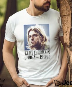 Official vintage Kurt Donald Cobain Memorial Painting T Shirt