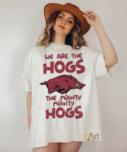 Official we are the hogs the mighty mighty hogs shirt