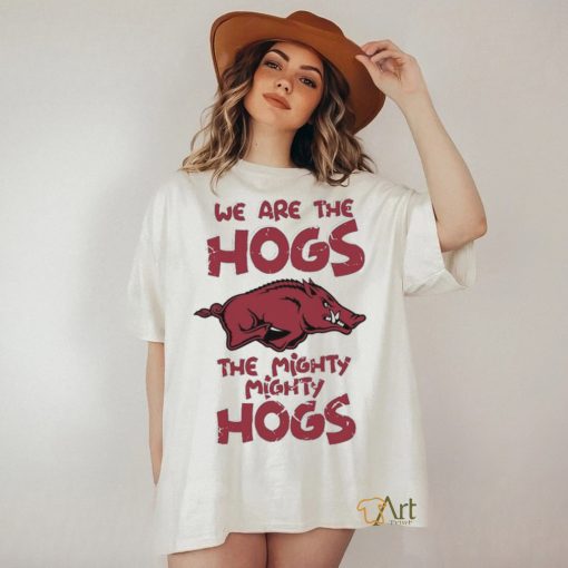 Official we are the hogs the mighty mighty hogs shirt