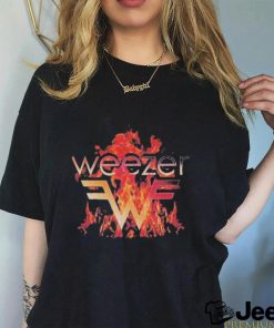 Official weezer hellfire shirt