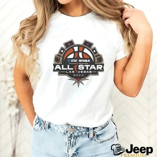 Official welcome to las vegas logo wNBA 2023 all star logo Shirt