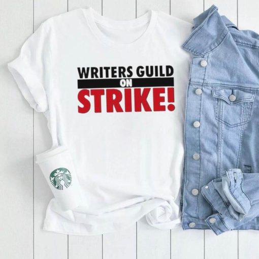 Official writers Guild On Strike shirt