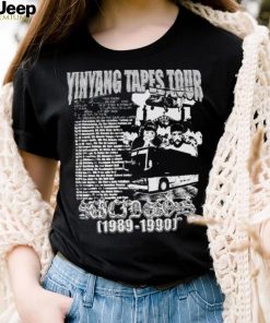 Official yin Yang Tiles Tour G59 Summer Season 1989 1990 Shirt