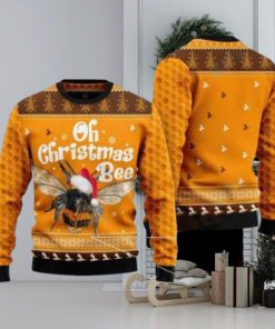 Oh Bee Ugly Christmas Sweater 3D Gift For Men And Women