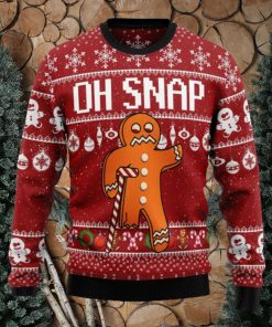 Oh Snap Ugly Christmas Sweater Thankgiving Gift Men Women