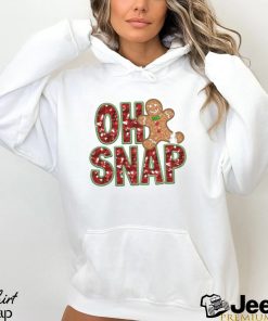 Oh Snap faux glitter gingerbread Shirt