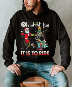 Oh What Fun It Is To Ride Christmas ATV Bike 4 Wheelers Quad Racing Christmas Tree Shirt