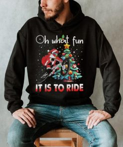 Oh What Fun It Is To Ride Christmas BMX Bike Christmas Tree Shirt