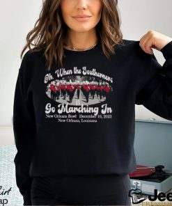 Oh when the Southerners Go marching in New Orleans Bowl December 16 2023 shirt