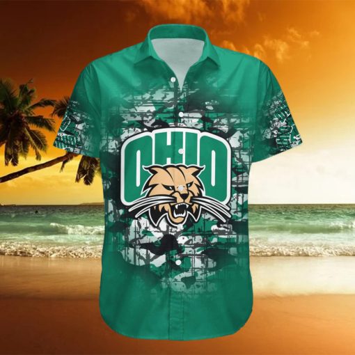 Ohio Bobcats Hawaiian Shirt