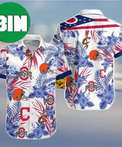 Ohio Sports Tropical Summer Hawaiian Shirt