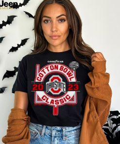 Ohio State Buckeyes 2023 Circle Cotton Bowl Bound T shirt