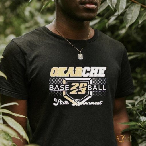 Okarche Warrior baseball 2023 State Tournament logo shirt