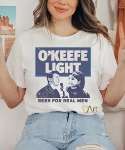 O’keefe Media Group Light Beer For Real Men Shirt