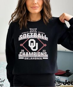 Oklahoma Sooners 2023 Big 12 Softball Regular Season Champions Shirt