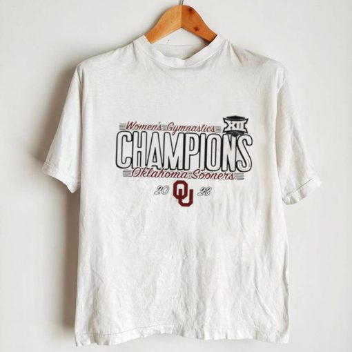 Oklahoma Sooners 2023 Big 12 Women’s Gymnastics Tournament Champions logo shirt