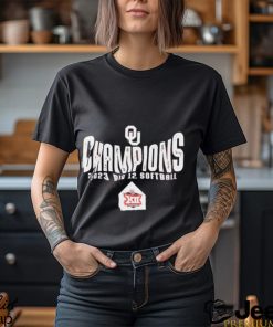 Oklahoma Sooners 2023 Ncaa Big 12 Softball Conference Tournament Champions Locker Room T Shirt