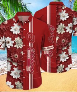 Oklahoma Sooners NCAA Flower Hawaiian Shirt